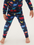 Velour Dinosaur Pyjamas (1-7 Yrs)