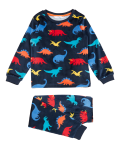 Velour Dinosaur Pyjamas (1-7 Yrs)