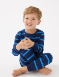 3pk Pure Cotton Printed Pyjama Sets (12 Mths - 7 Yrs)