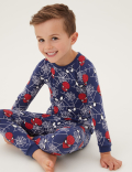 Spider-Man™ Cotton Rich Pyjamas (2-8 Yrs)