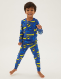 Batman™ Cotton Pyjamas (3-12 Yrs)