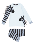 Pure Cotton Zebra Pyjama Set (1-7 Yrs)