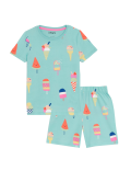 Cotton Rich Ice Cream Short Pyjama Set