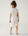 Cotton Rich Floral Short Pyjama Set