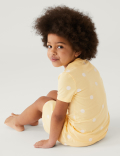 Cotton Rich Polka Dot Short Pyjama Set