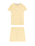 Cotton Rich Polka Dot Short Pyjama Set