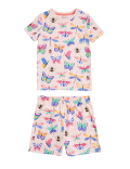 Cotton Rich Butterfly Print Short Pyjamas (12 Mths - 7 Yrs)