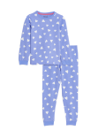 Cotton Rich Heart Pyjamas (1-8 Yrs)