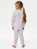 Pure Cotton Printed Pyjamas (1-8 Yrs)