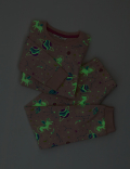 Pure Cotton Glow in the Dark Unicorn Pyjamas (1-8 Yrs)