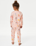 Pure Cotton Fairy Print Pyjamas (1-8 Yrs)