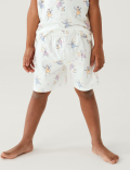 2pk Pure Cotton Printed Short Pyjama Sets