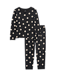 Pure Cotton Polka Dot Pyjamas (1-16 Yrs)