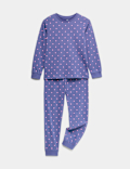 Pure Cotton Patterned Pyjamas (1-16 Yrs)