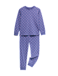 Pure Cotton Patterned Pyjamas (1-16 Yrs)