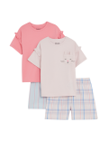 2pk Pure Cotton Pyjama Sets (1-8 Yrs)