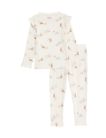 Cotton Rich Bunny Rib Pyjamas (1-8 Yrs)