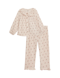 Pure Cotton Ditsy Floral Pyjamas (1-8 Yrs)