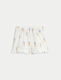 Pure Cotton Ice Cream Print Pyjamas (1-8 Yrs)