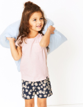 2 Pack Floral Short Pyjama Sets (1-7 Yrs)