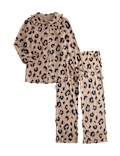 Cotton Modal Blend Leopard Print Pyjamas (1-8 Yrs)