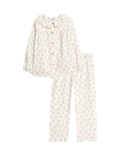 Pure Cotton Ditsy Floral Pyjamas (9 Mths-10 Yrs)