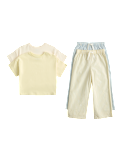2 Pack Yellow Mix Pyjama Sets (1-8 Yrs)
