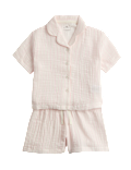 Pure Cotton Striped Pyjamas (9 Mths - 8 Yrs)