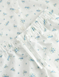 Pure Cotton Ditsy Floral Seersucker Pyjamas (1-8 Yrs)