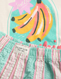 Pure Cotton Banana Pyjamas (1-8 Yrs)