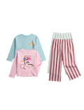 2 Pack Sleepover Club Pyjama Sets (1-8 Yrs)