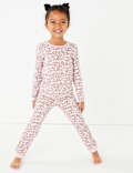 3 Pack Cotton Floral Print Pyjama Sets