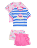2pk Pure Cotton Watermelon Short Pyjamas (1-7 Yrs)