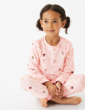 Velour Ballerina Pyjamas (1-7 Yrs)