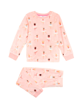 Velour Ballerina Pyjamas (1-7 Yrs)