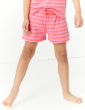 3 Pack Cotton Striped Short Pyjama Sets (1-7 Yrs)