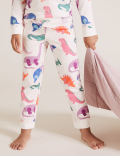 Cotton Dinosaur Print Pyjama Set
