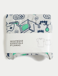 Cotton Rich Gaming Pyjamas (7-14 Yrs)