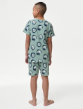 Pure Cotton Football Pyjamas (7-14 Yrs)