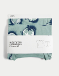 Pure Cotton Football Pyjamas (7-14 Yrs)