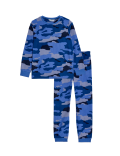 Fleece Camouflage Pyjamas (6-16 Yrs)