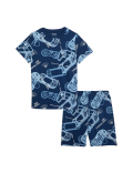 Pure Cotton Gaming Print Pyjamas (7-14 Yrs)