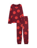 Pure Cotton Basketball Pyjamas (3-16 Yrs)
