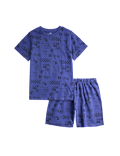 Pure Cotton Gaming Graphic Pyjamas (6-16 Yrs)