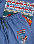 Captain America™ Short Pyjama Set (6-16 Yrs)
