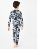 Cotton Camouflage Pyjama Set (7-16 Yrs)