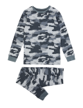 Cotton Camouflage Pyjama Set (7-16 Yrs)
