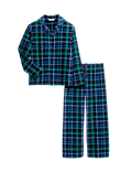 Fleece Checked Revere Pyjamas (6-16 Yrs)