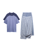 2 Pack Pure Cotton Checked Pyjama Sets (6-16 Yrs)