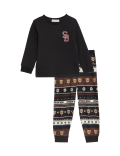Cotton Blend Spencer Bear™ Pyjamas (1-16 Yrs)